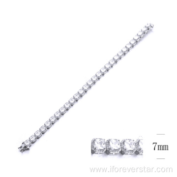 Jewelry 925 Sterling Silver Tennis Bracelet